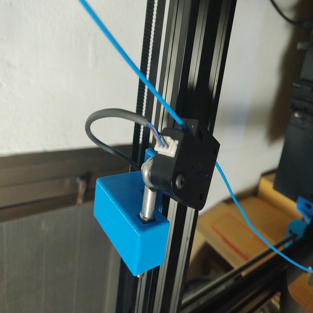 Artillery Sidewinder X1 Filament Runout Sensor Top Mount by Lunartique