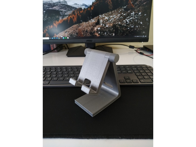 ajustable phone stand can change your phone in any postion