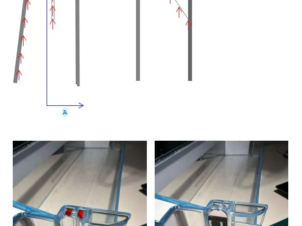 New Version 2: Replacement fix for BOSCH fridge door tray 00705901 // Ersatzteil Bosch Kühlschrank Türfach