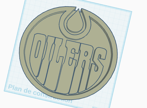 Oilers logo single color.