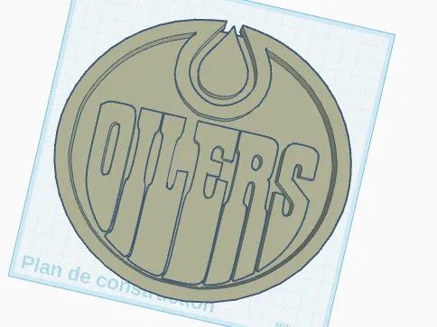 Oilers logo single color.