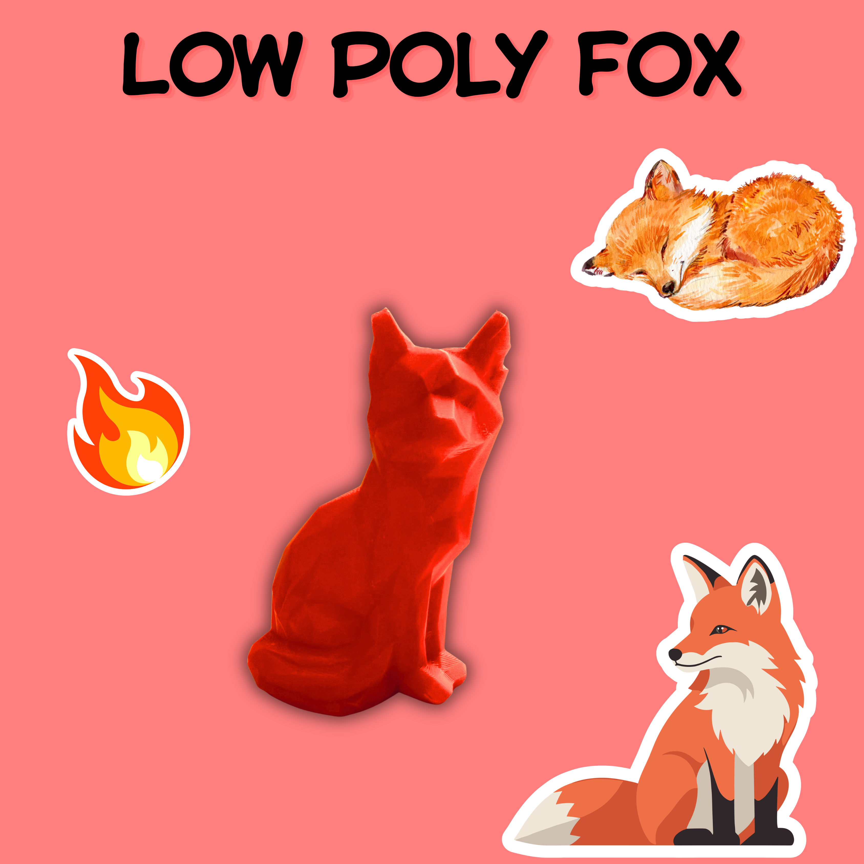 Low Poly Fox