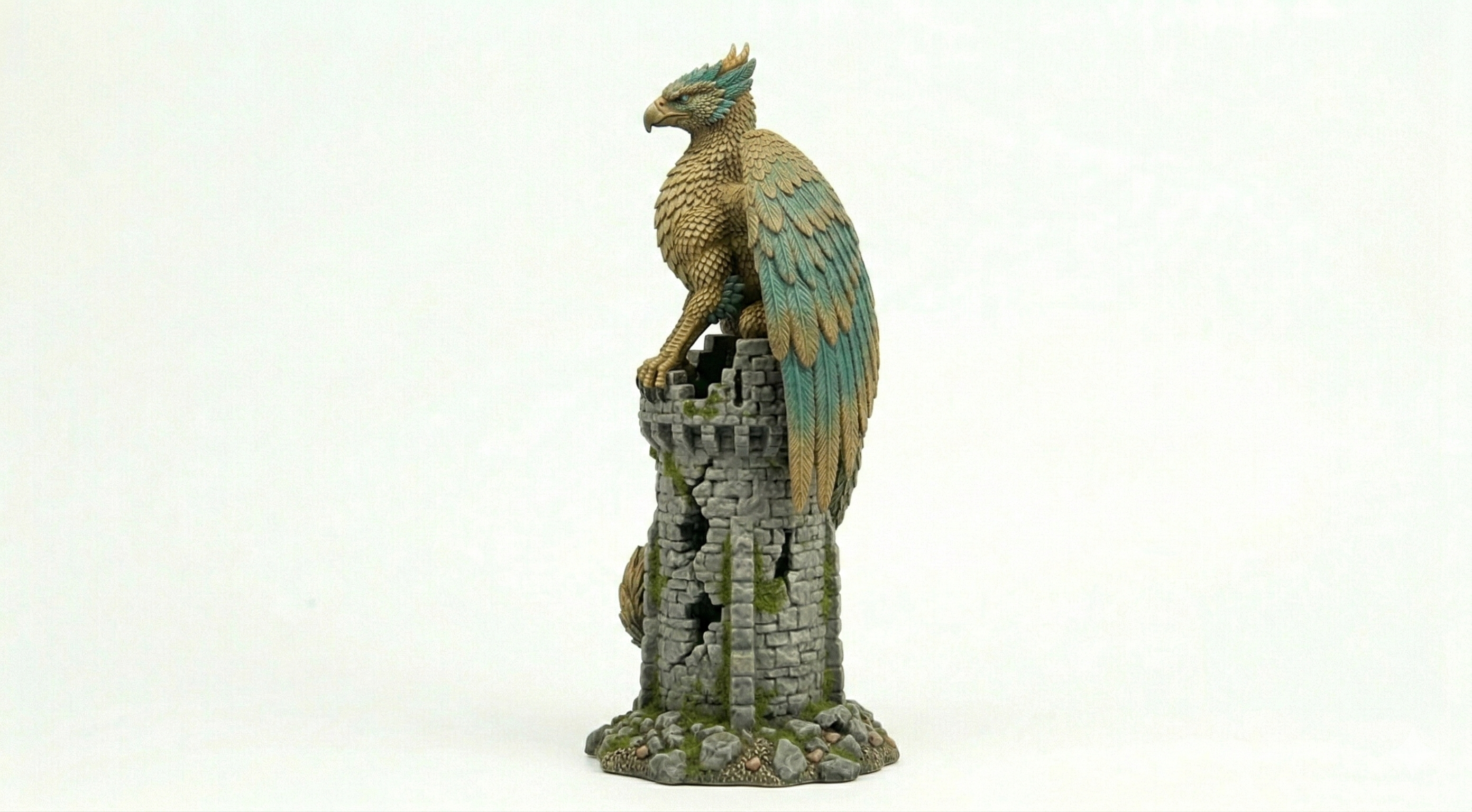 Miniatura 2 do modelo 3D The Jade Wind Dragon