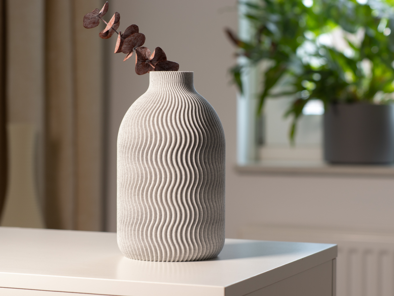 Vase HANA - Wavy Japandi Vase