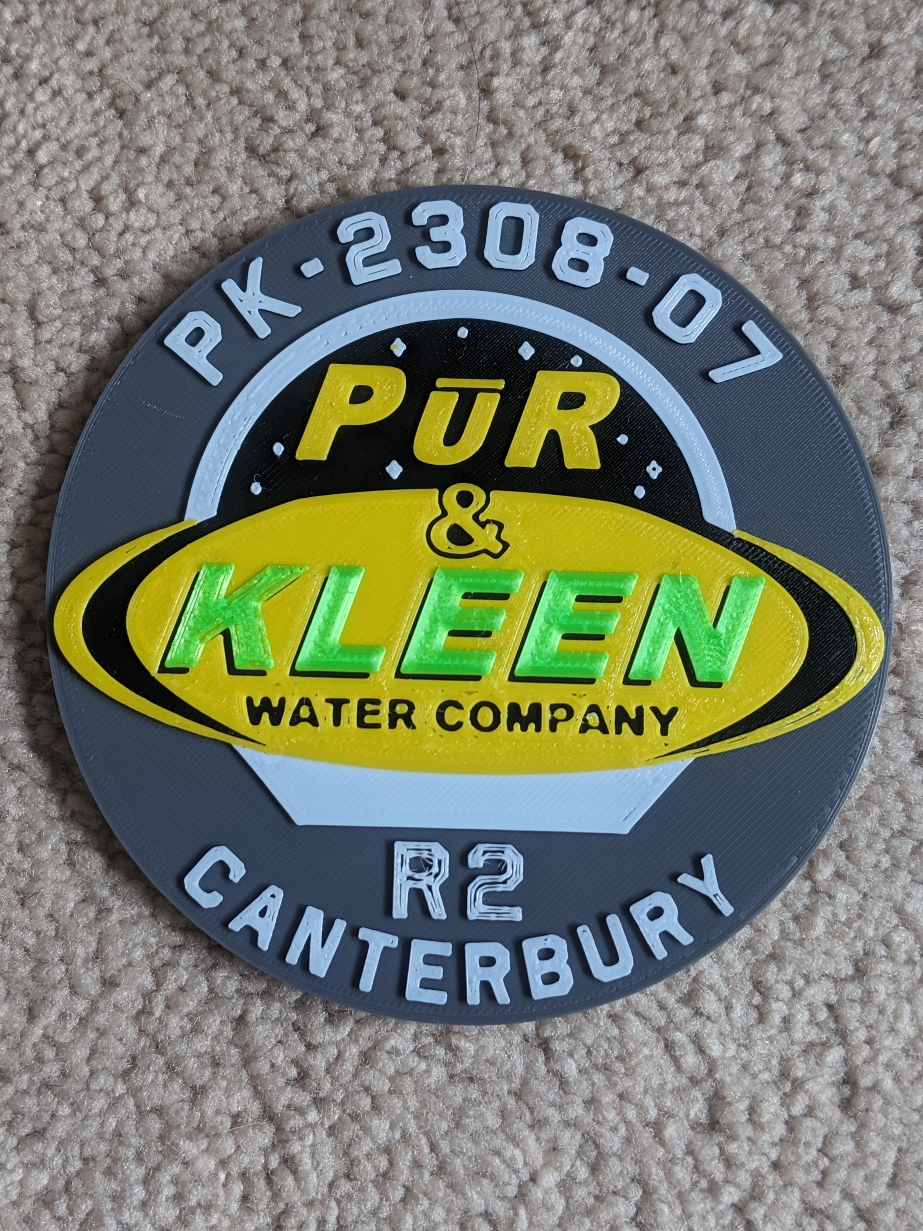 The Expanse - Pur & Kleen Logo Coaster/Plaque