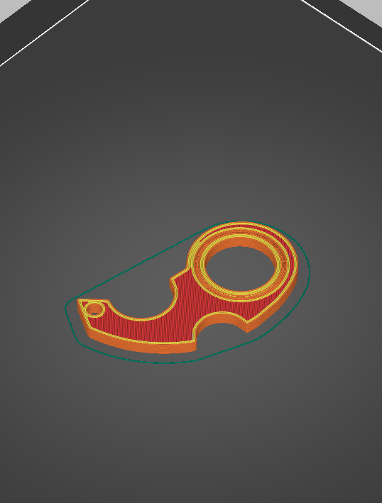 Karambit Spinner Keychain, with no bearing. by MadRajib Download free