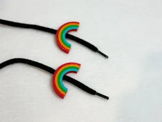 Rainbow beads