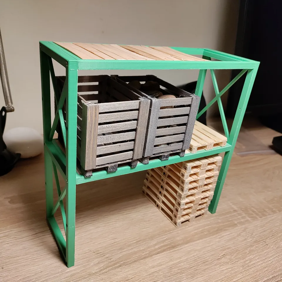 Pallet Rack by PotatoNuke | Download free STL model | Printables.com