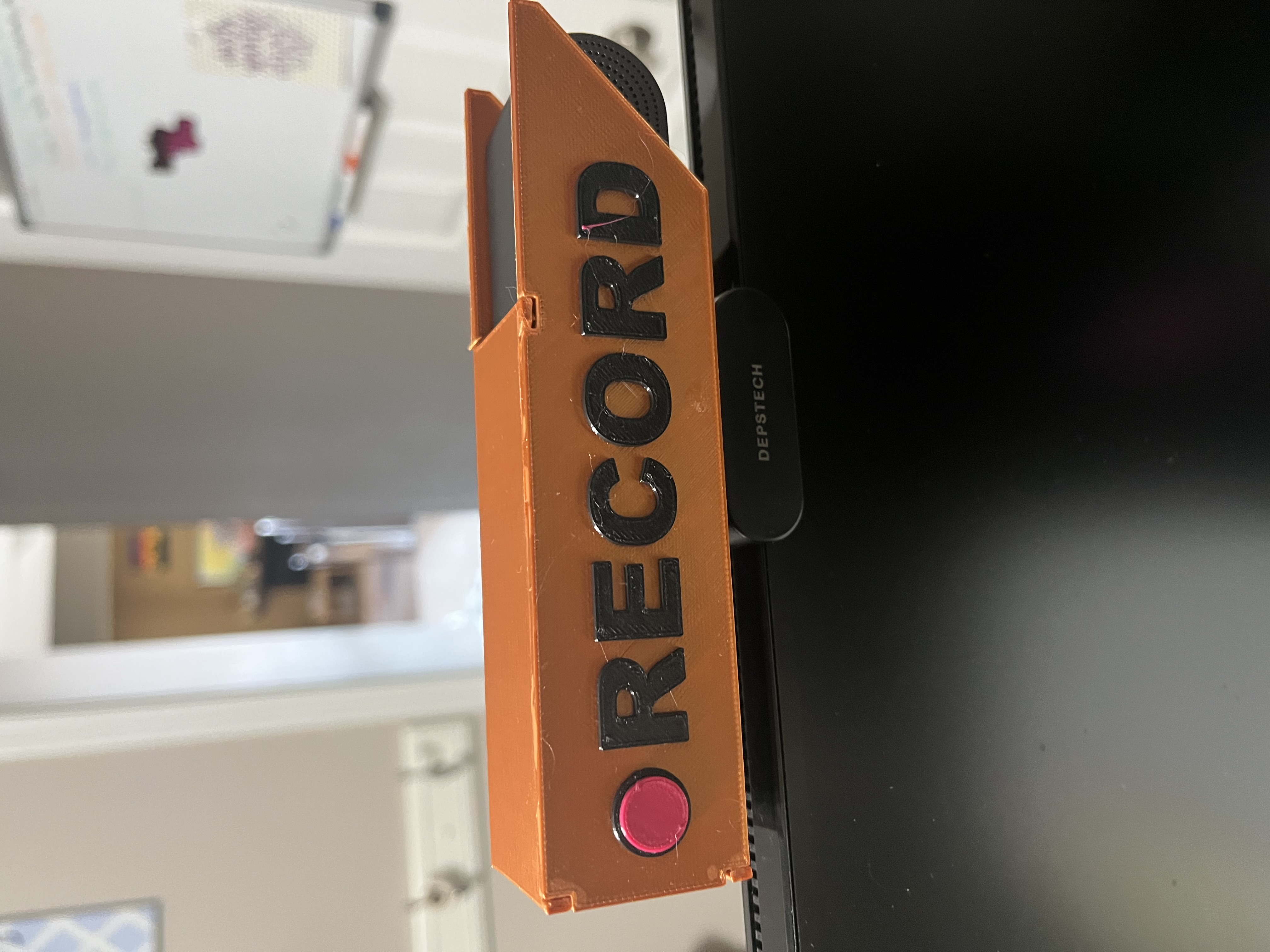 Depstech Web Camera Cover with reminder to record