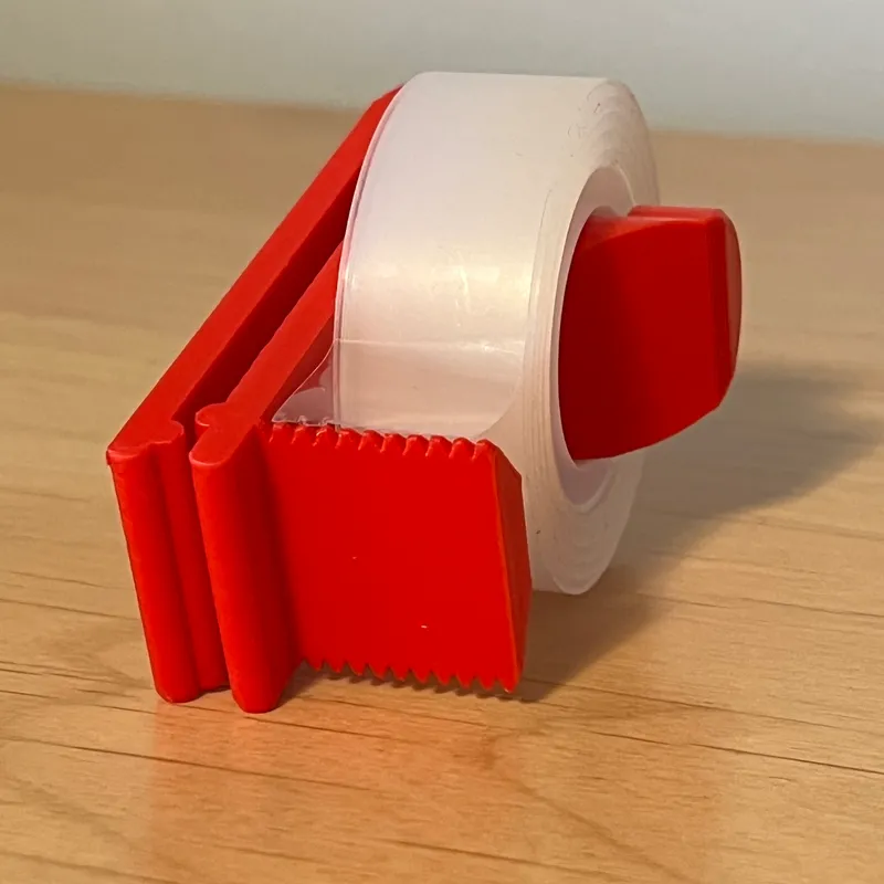 Belt Clip Tape Dispenser by aceking1212, Download free STL model