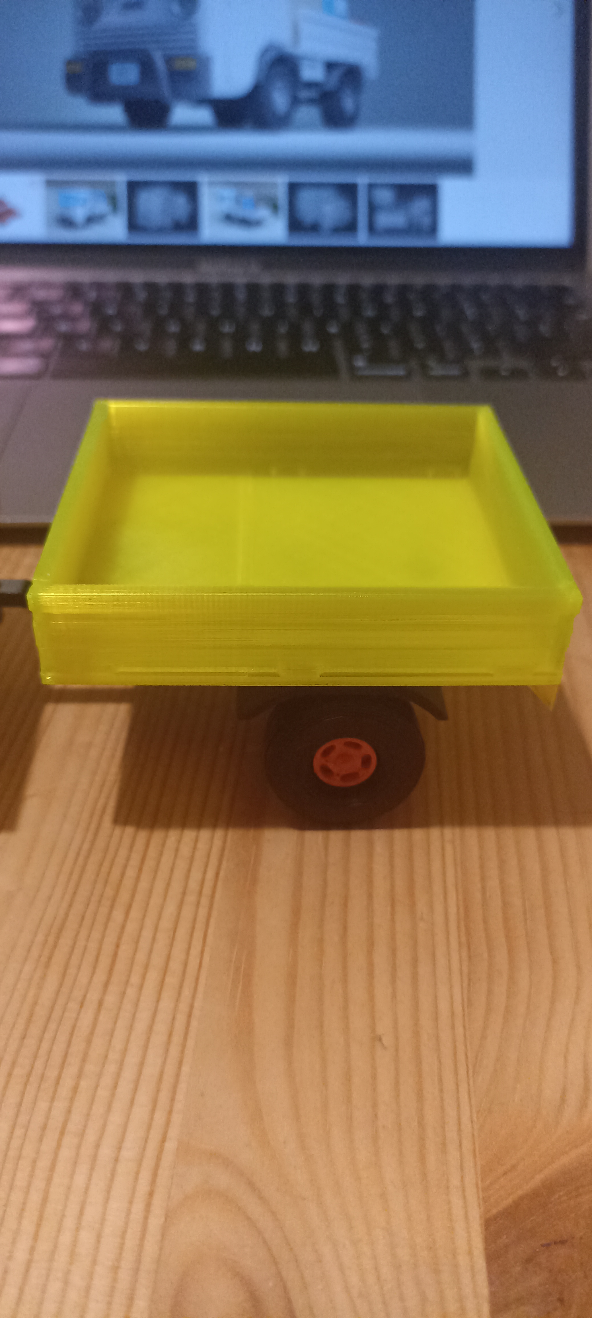 Trailer and tow hitch for the Kei Truck by Misael | Download free STL