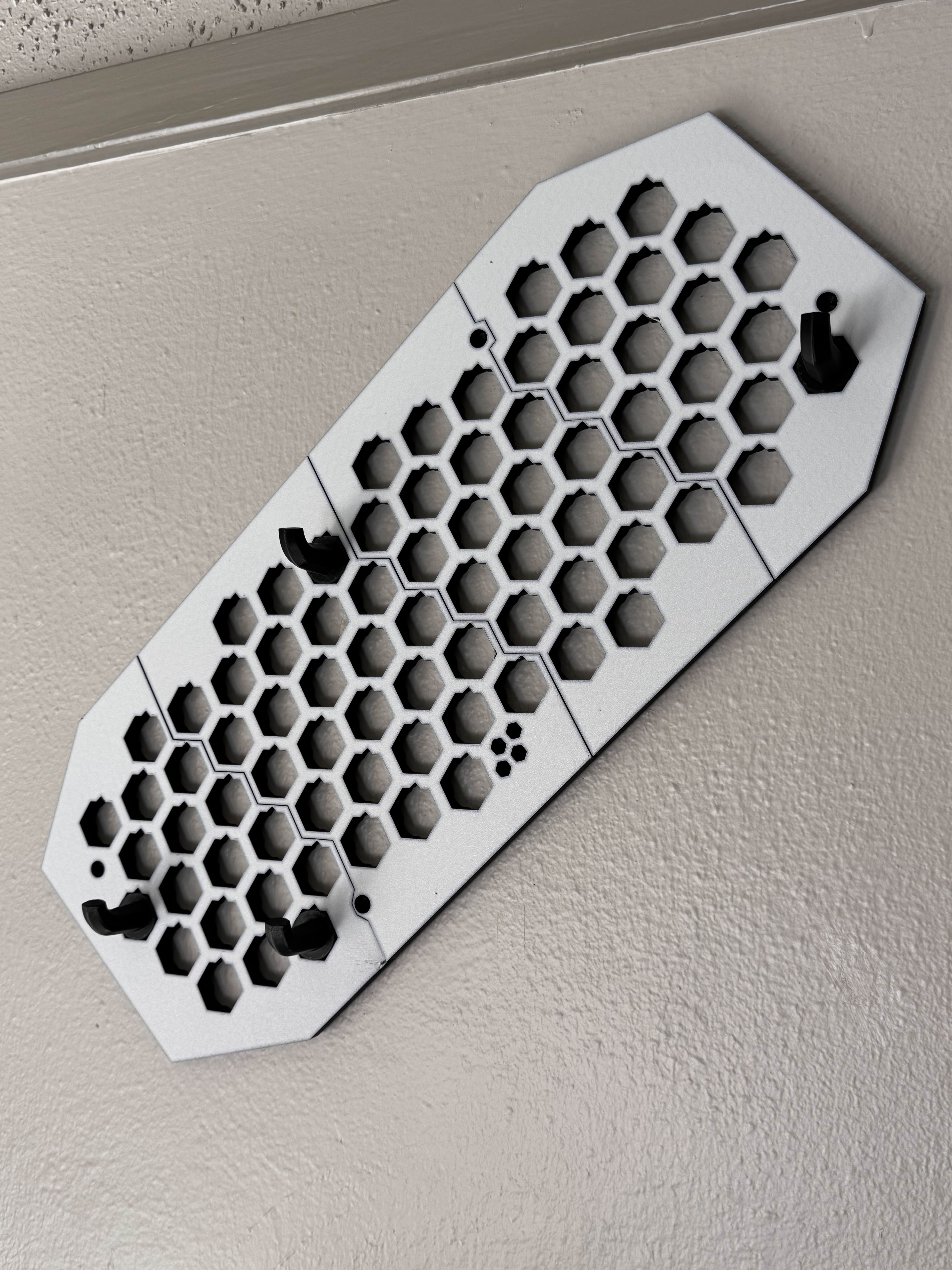 Honeycomb Modular Hat Rack