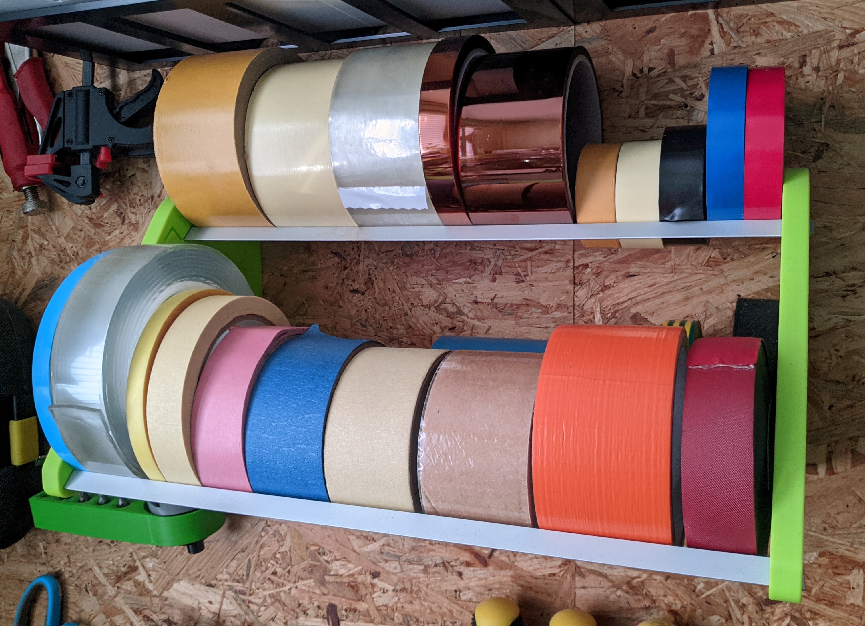 Adjustable Tape Organizer by Kuban66 Download free STL model