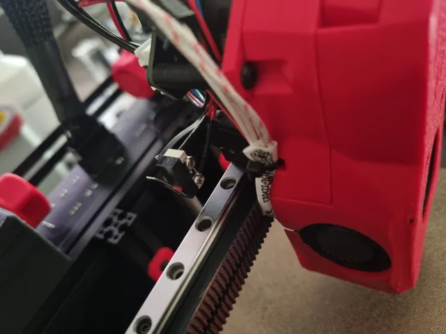 Voron v0 mini stealthburner x endstop mount