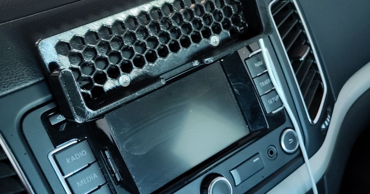 CD-Slot in-car phone holder por grell.photos | Descargar modelo STL ...