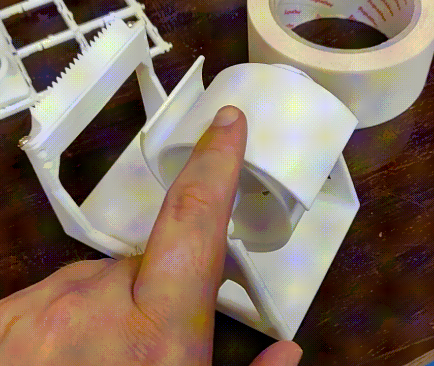 Miniatura 3 do modelo 3D Gridfinity Tape Dispenser