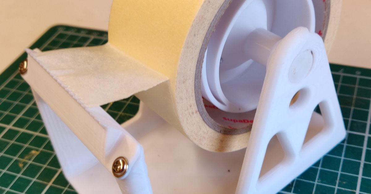 Gridfinity Tape Dispenser by Muncho Download free STL model