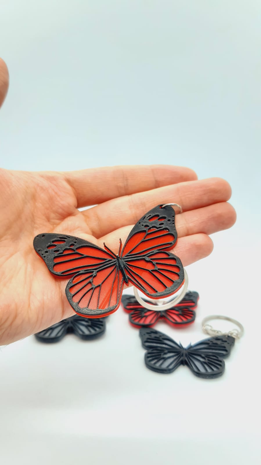 Butterfly keychain