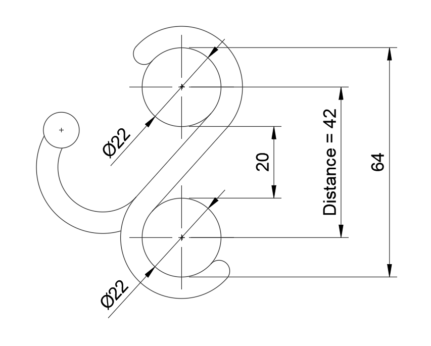 Miniatura 6 do modelo 3D Towel hook