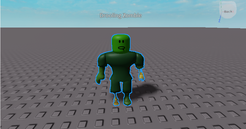 Faceless Zombie [HEAD SPLITS OPEN] - Roblox