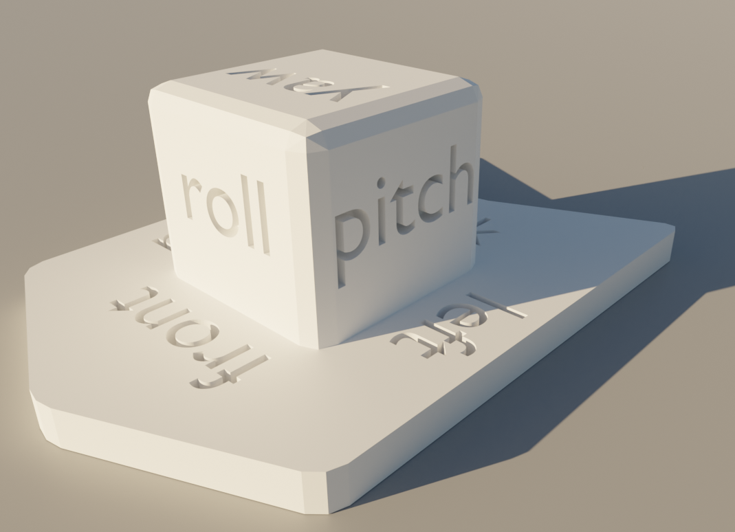 yaw pitch roll rot by Michal B. | Download free STL model | Printables.com