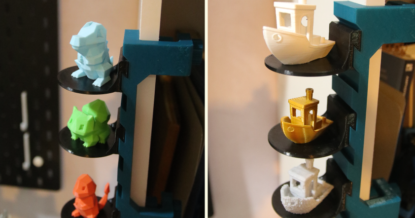 Vertical-mounted Display Rack [with French cleat style] by SimplyHong ...