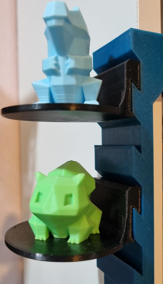 Vertical-mounted Display Rack [with French cleat style] by SimplyHong ...