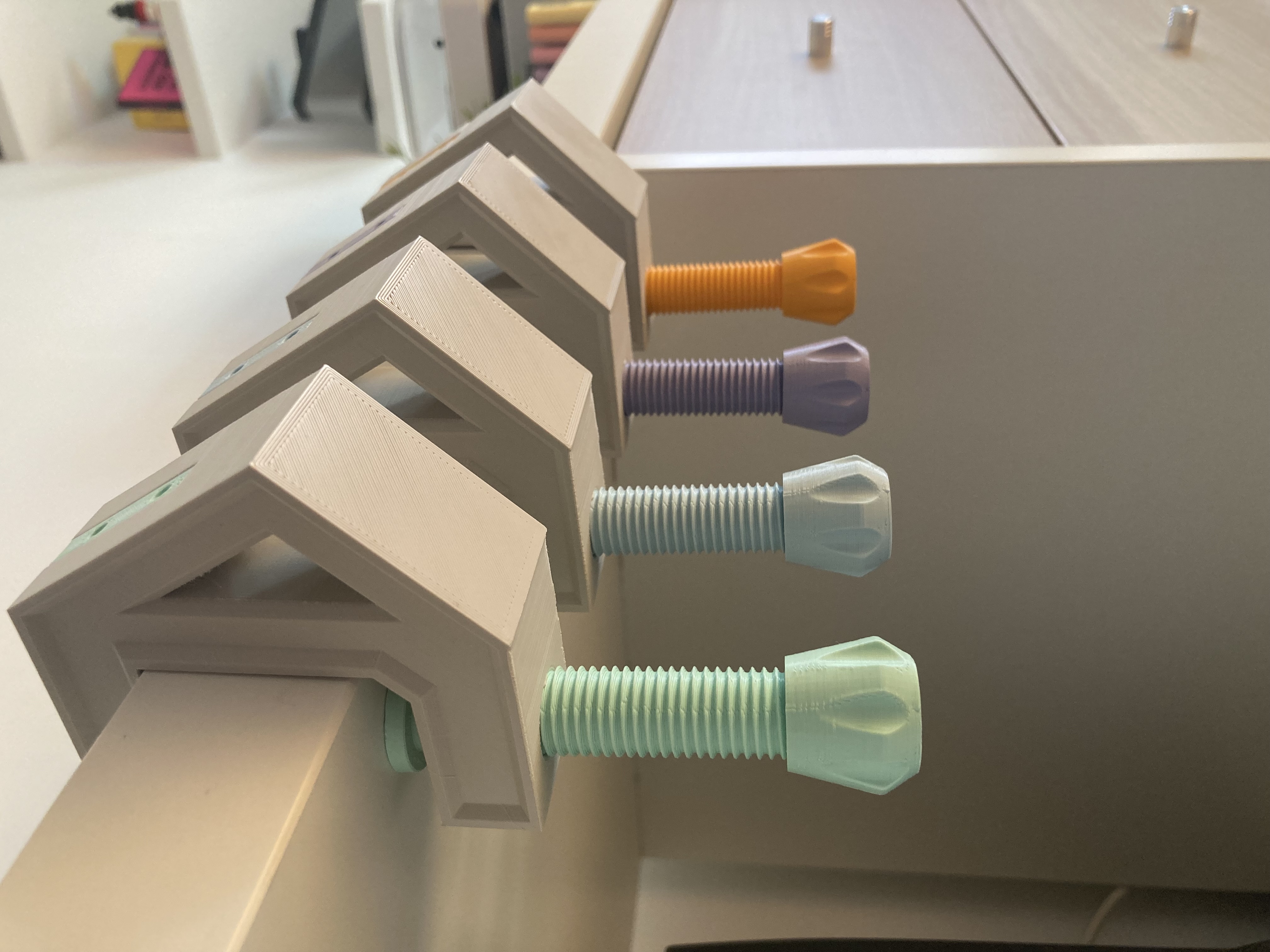 Miniatura 3 do modelo 3D Modular Clamp set