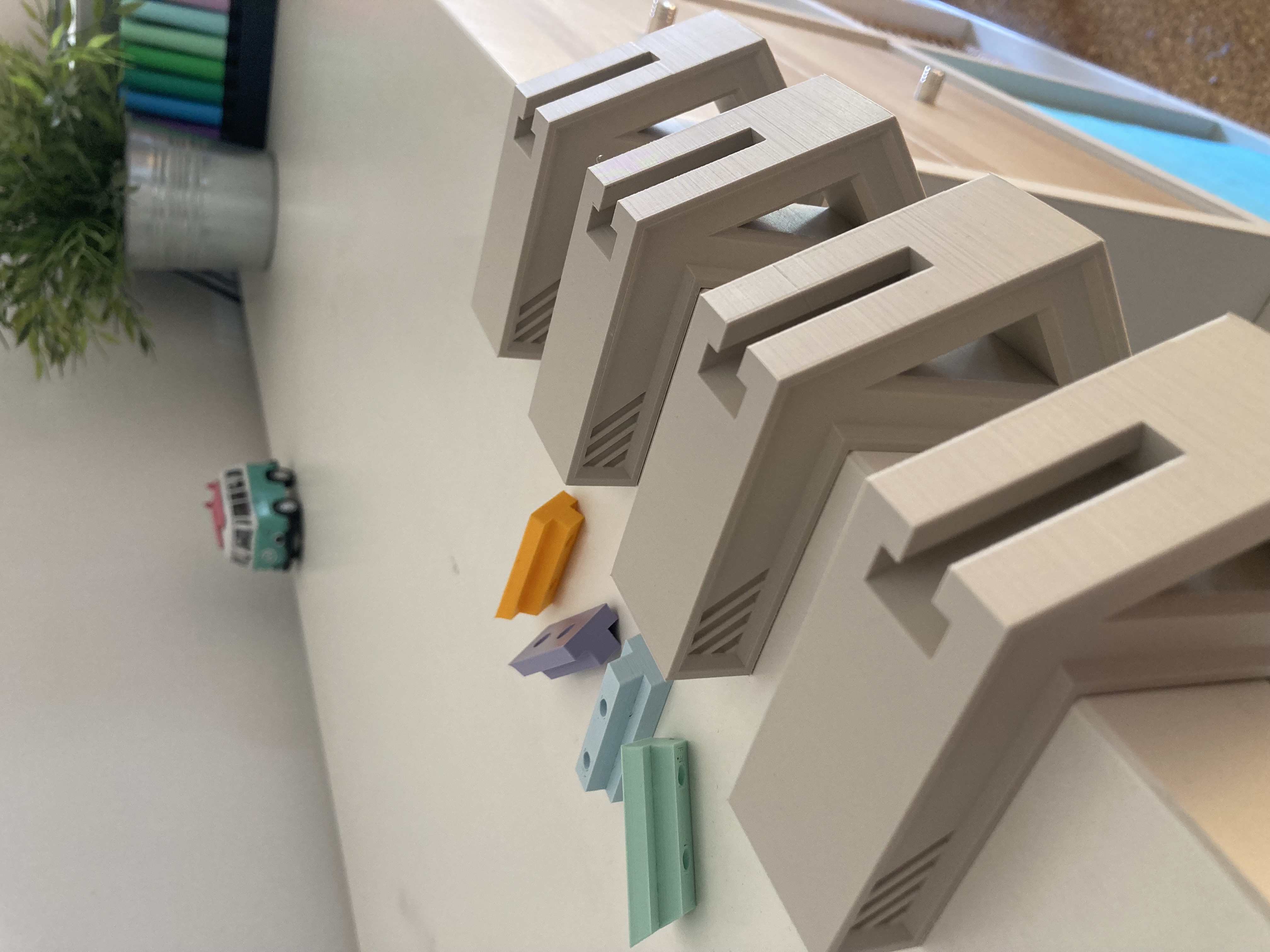 Miniatura 2 do modelo 3D Modular Clamp set