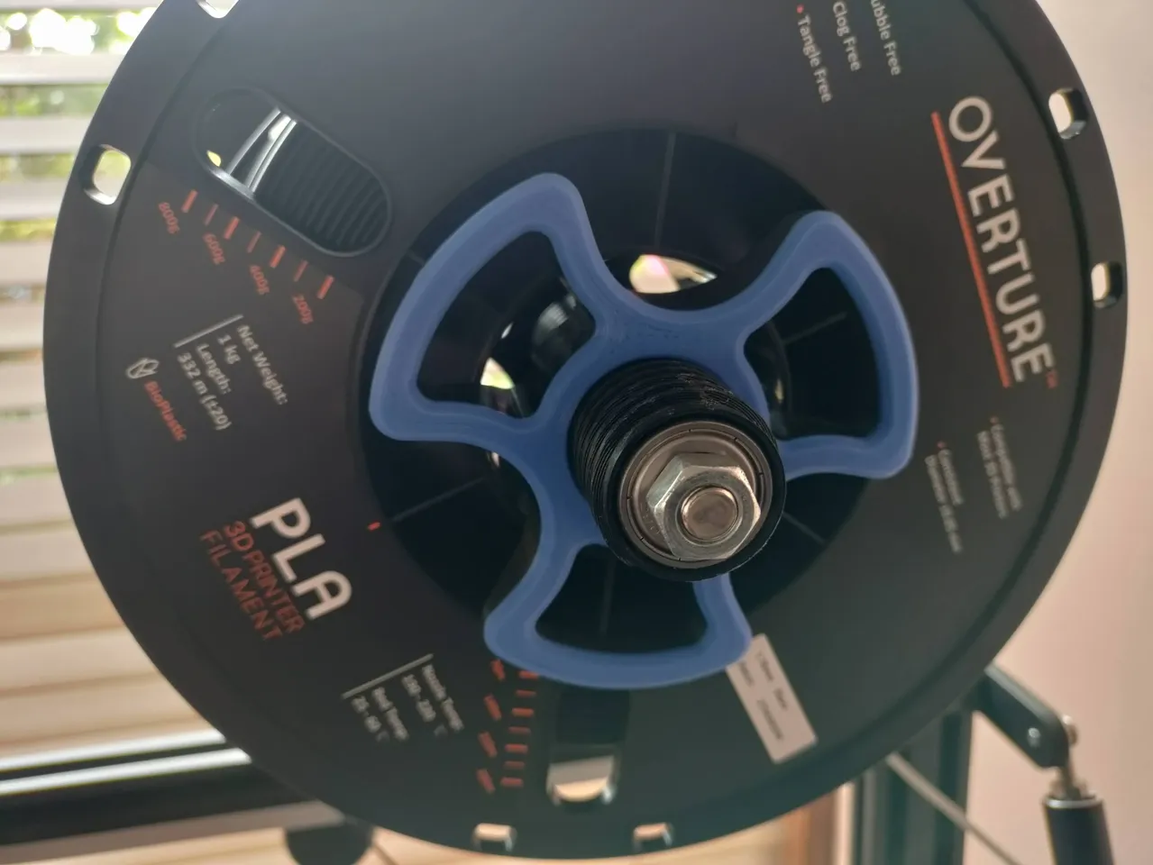 Plain Nut for Universal Filament Spool Holder Gen 2 by AlanR1138 ...