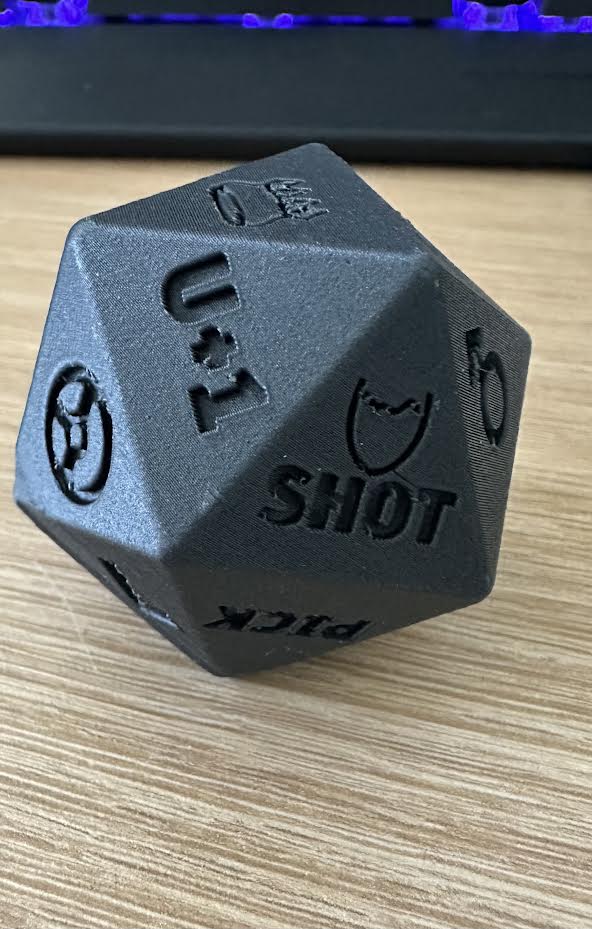 Dice Drinking Game (Three Crowns)