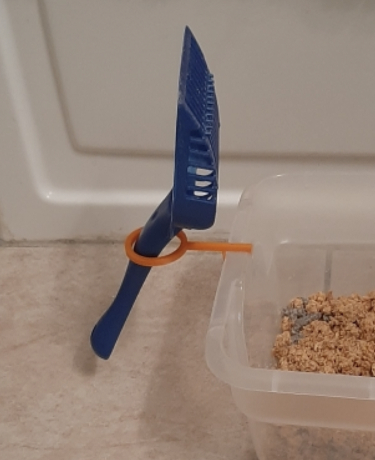 Litter Scoop Holder by kittenonfire33 Download free STL model