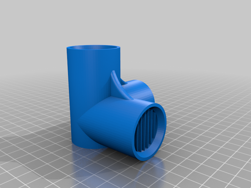 Way Elbow Inch Pvc Pipe Fitting By Hakmo Download Free Stl