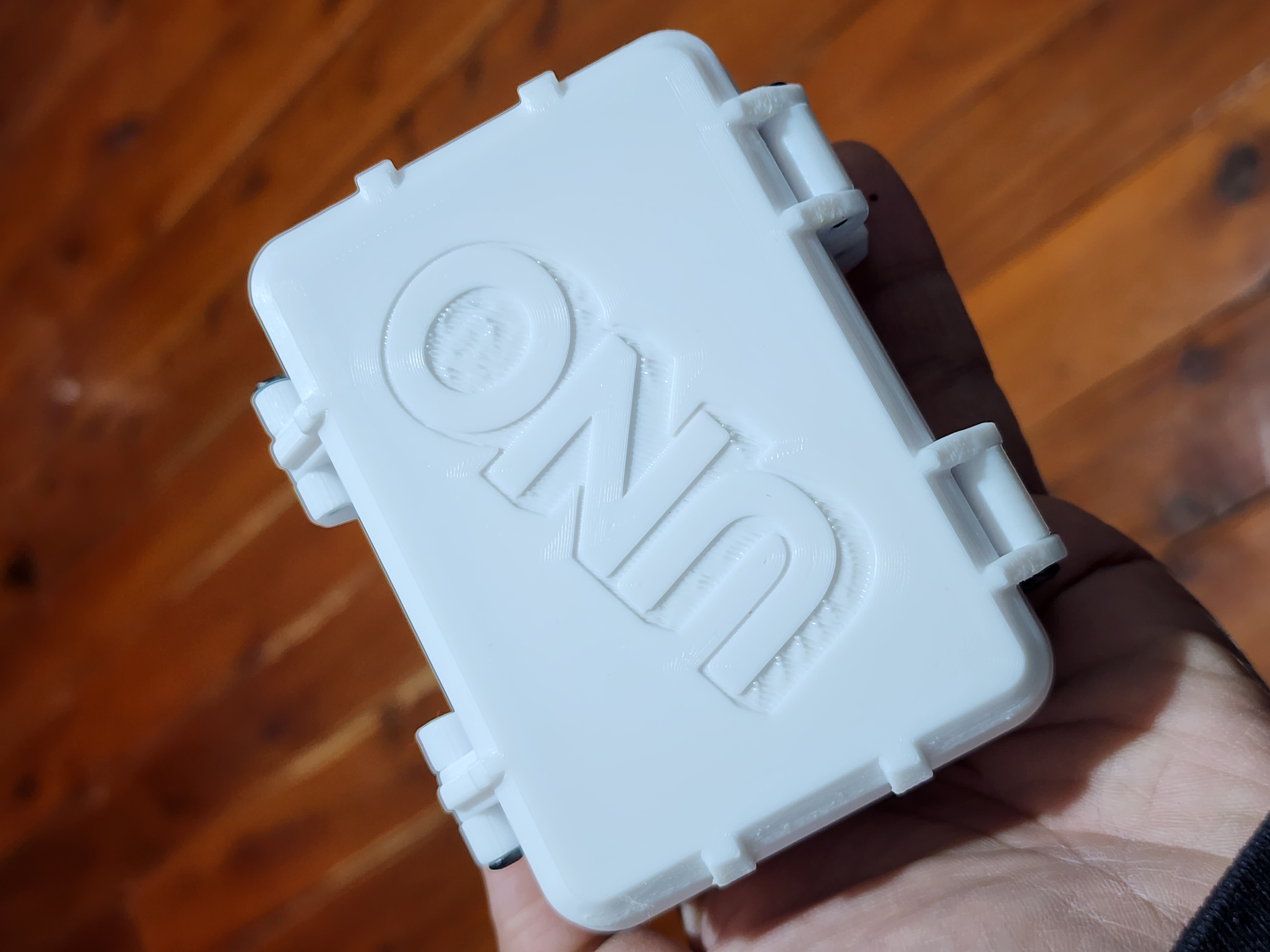 UNO Card Box - 20mm M3 3D model thumbnail
