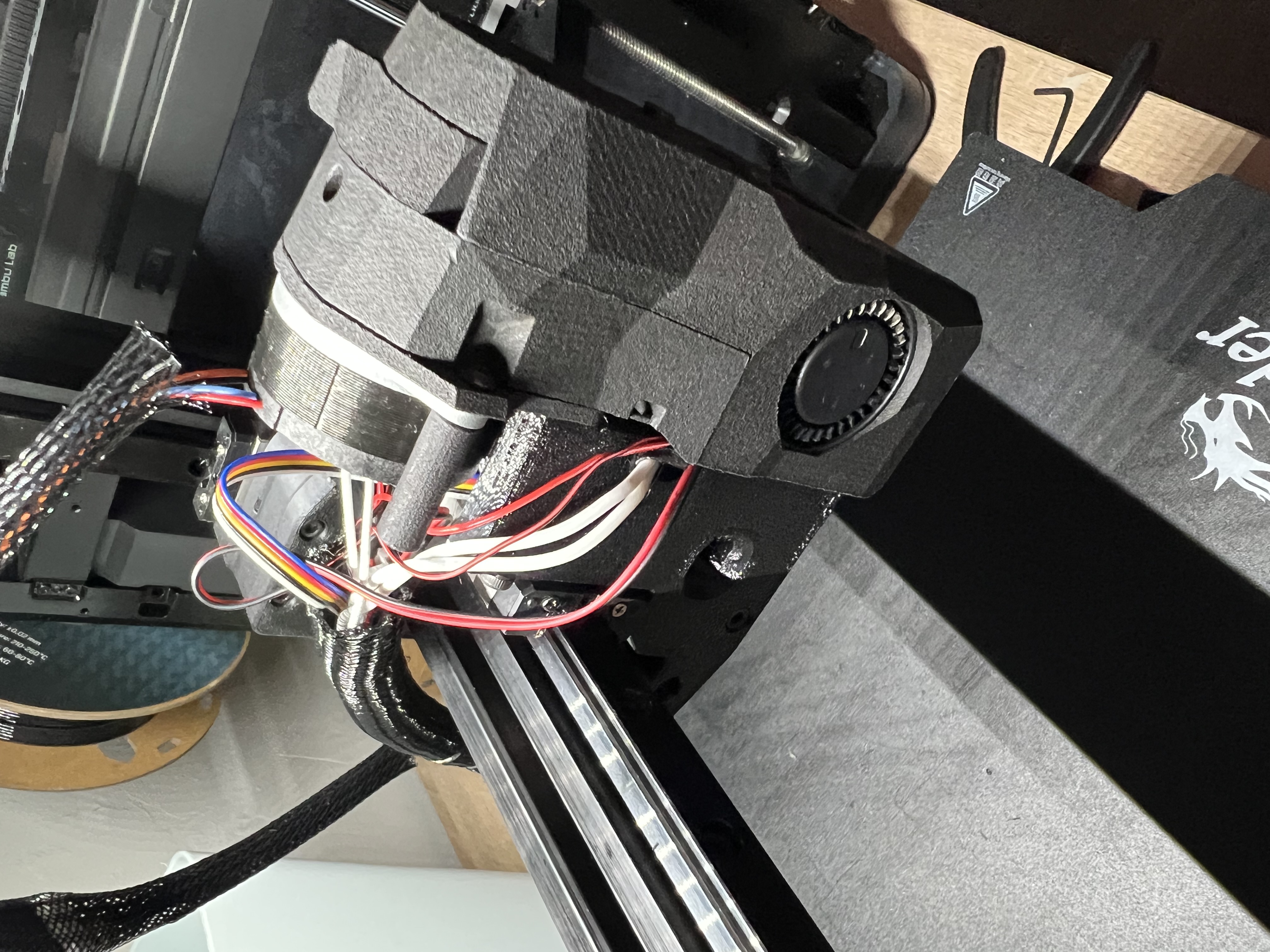 Mini Stealthburner Switchwire mount (CRtouch)