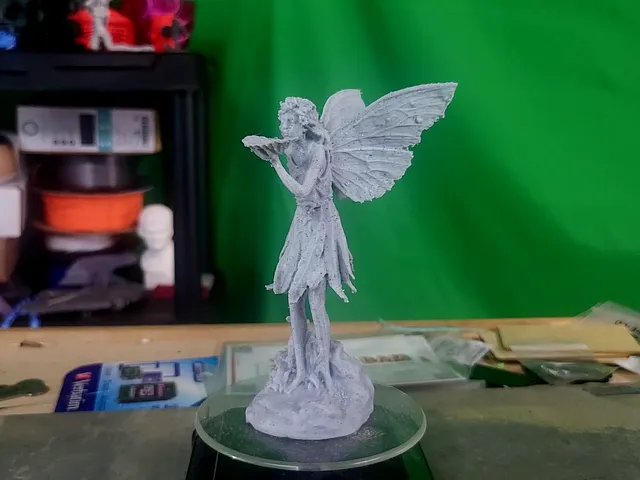 Faerie Statue Scan