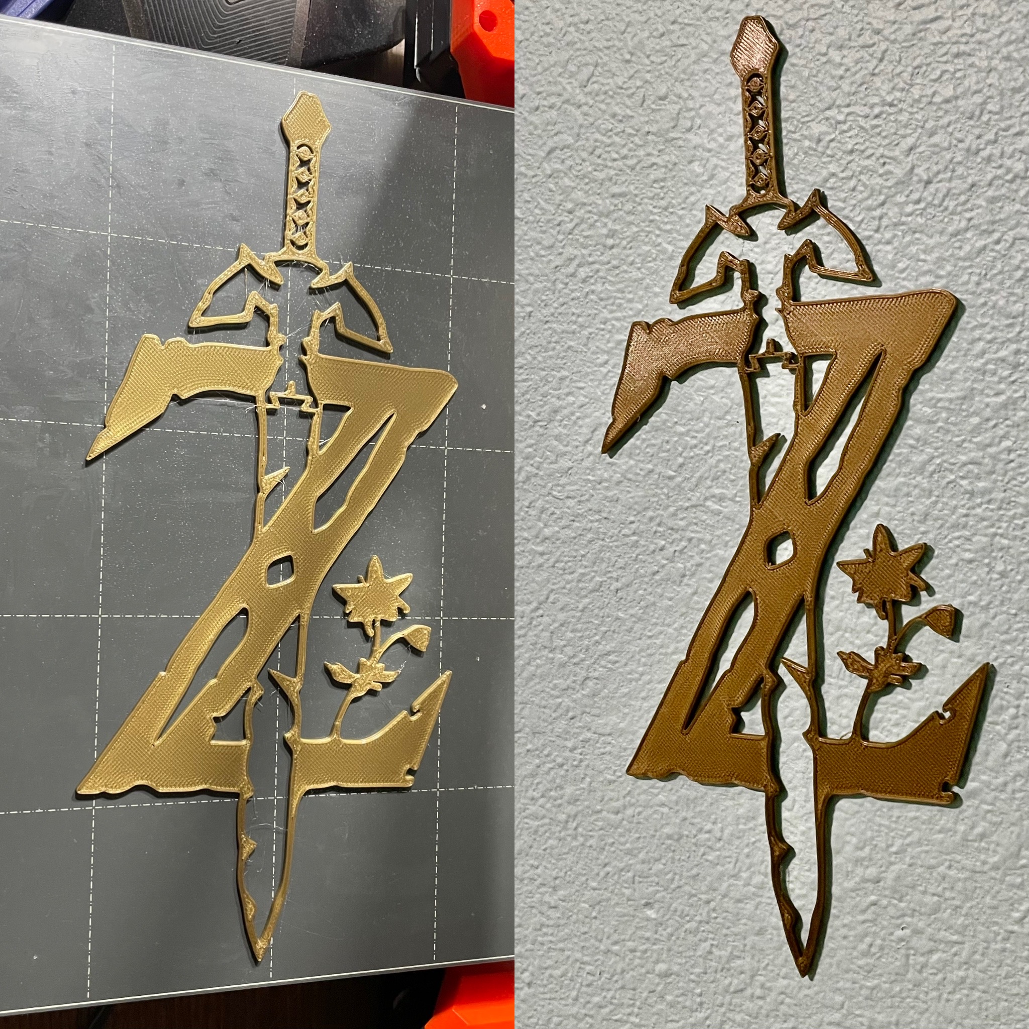Zelda Duvar Sanatı (Sadece Plastik Aparattır!!!)