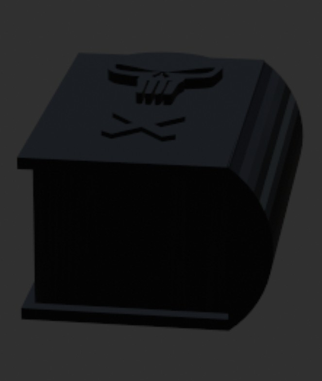 Miniatura 2 do modelo 3D Skull book