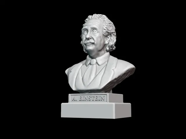 Albert Einstein bust