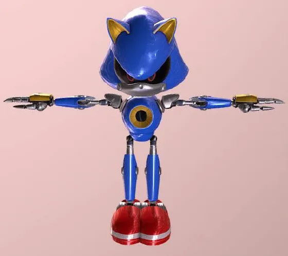 Metal Sonic by 3d man, Download free STL model