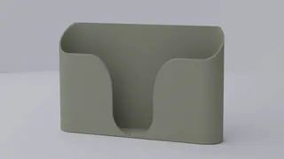 Sugar bag container with coffee stirrer container by Lorenzo Fassina, Download free STL model