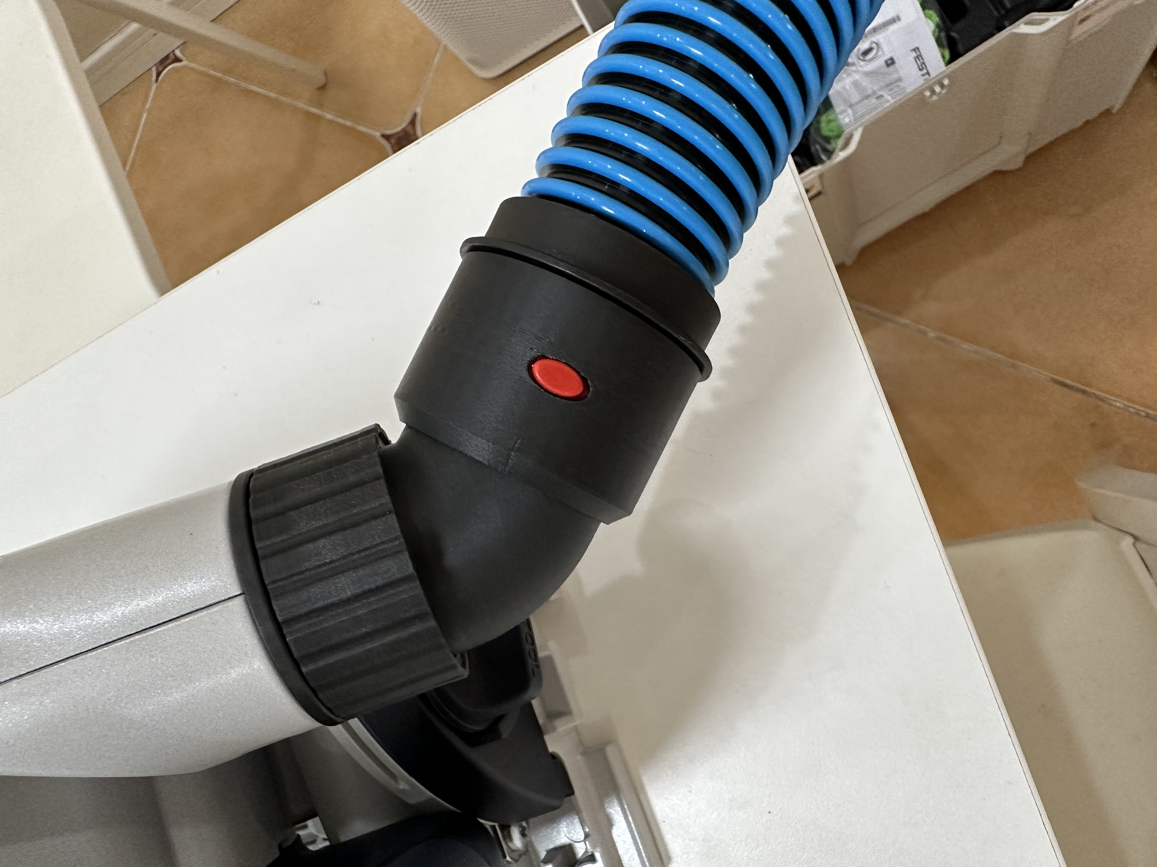 Bosch Vacuum to Festool Track Saw adapter