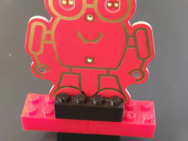 Klemmbaustein Brick Stand for the Robo Robin