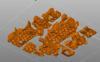 Prusa Mini Direct Hextruder by 3DP-MAMSIH, Download free STL model