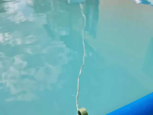 Pool Chlorine Tablet Dispenser Holder — foto autora