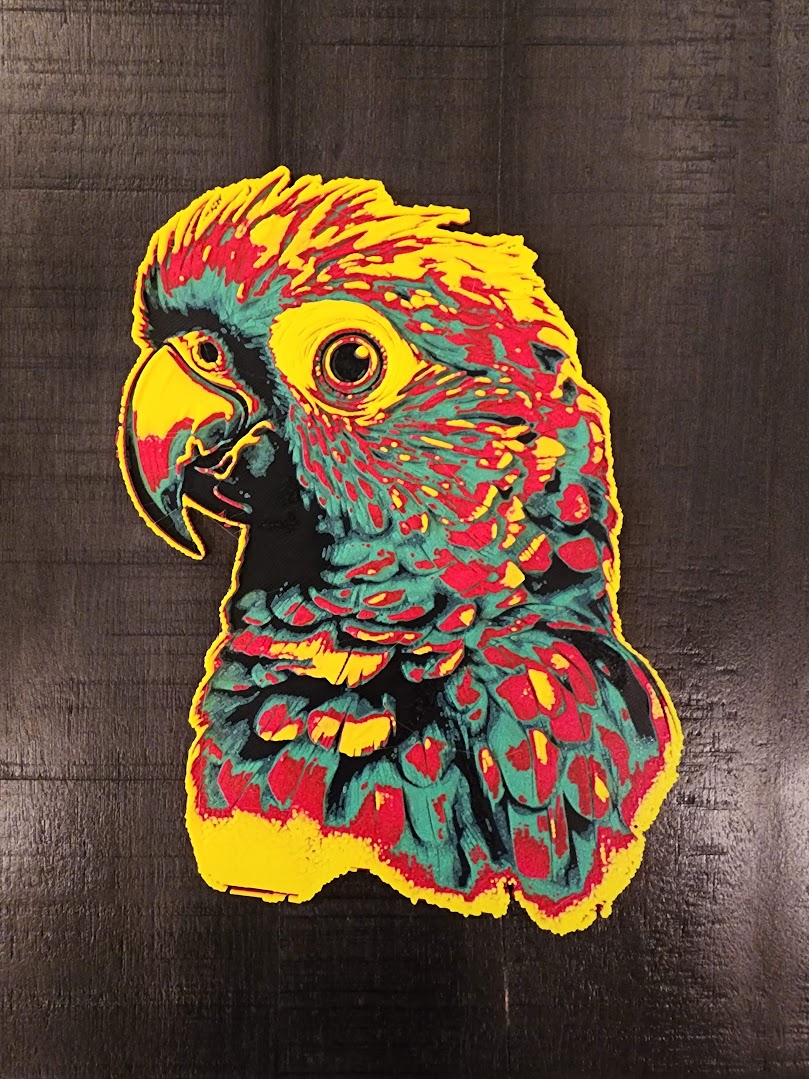 Hueforge Parrot