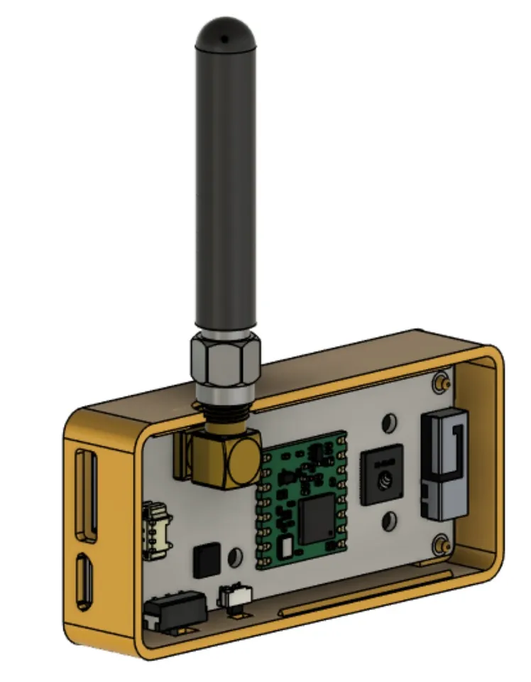 Ttgo lora32 t3 slimline case by jeepers01 download free stl model