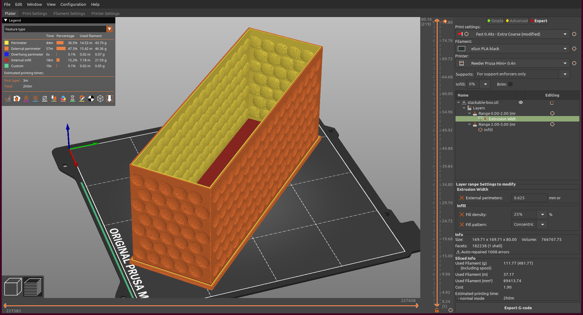 Miniatura 4 do modelo 3D Stackable Bin