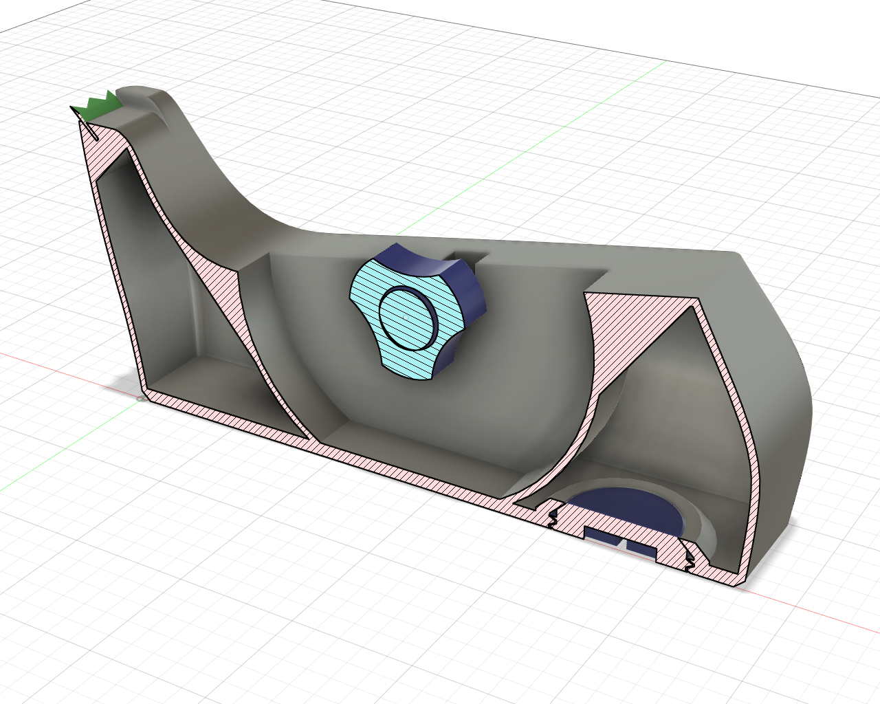Classic Weighted Tape Dispenser by squinn Download free STL model