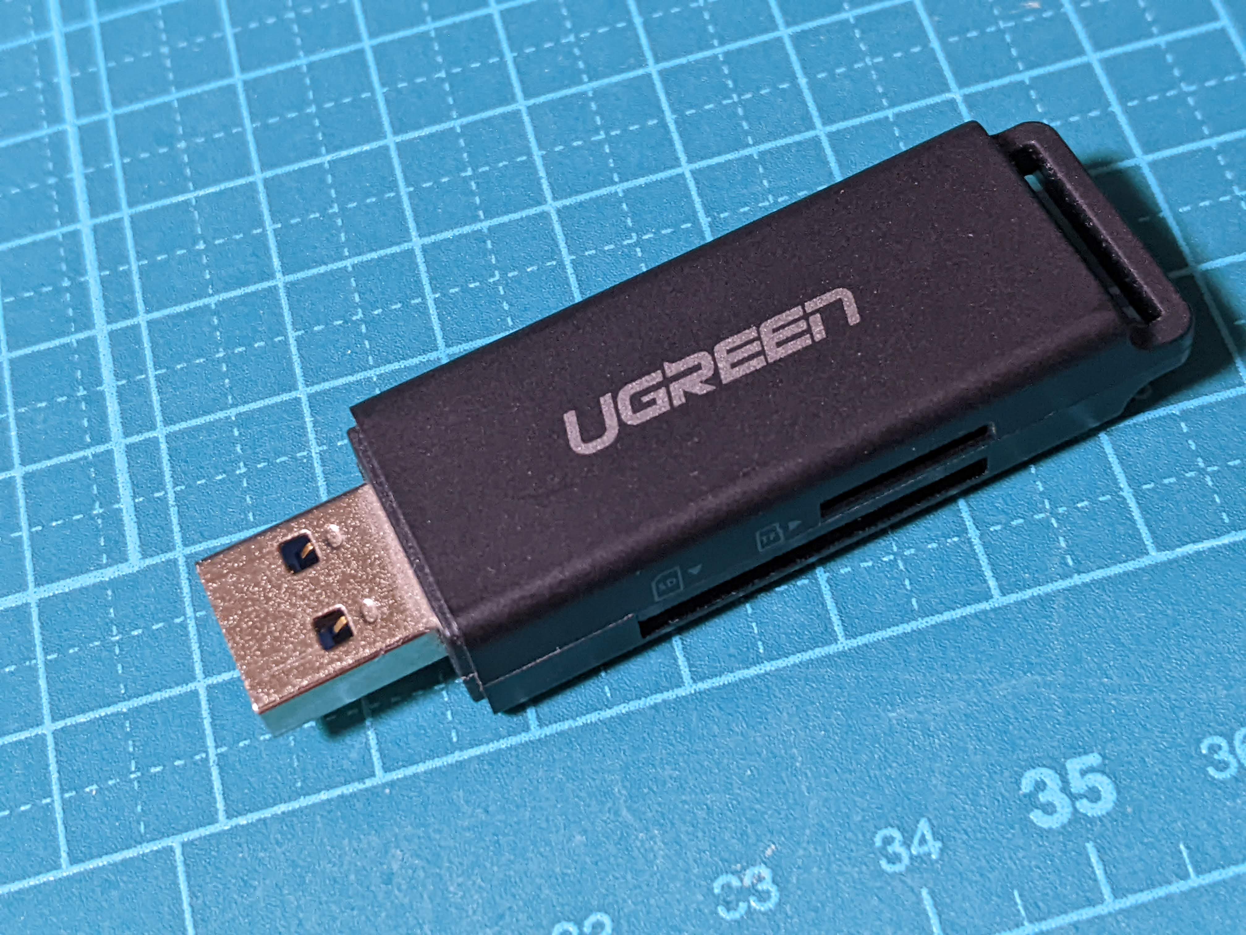 Miniatura 4 do modelo 3D USB Cap - UGREEN SD Card Reader